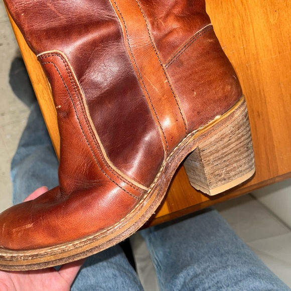 Vintage campus style boots - Picture 3 of 5